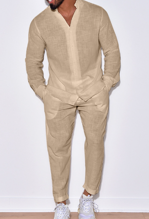 Load image into Gallery viewer, Men's Linen Outfit (One Set)
