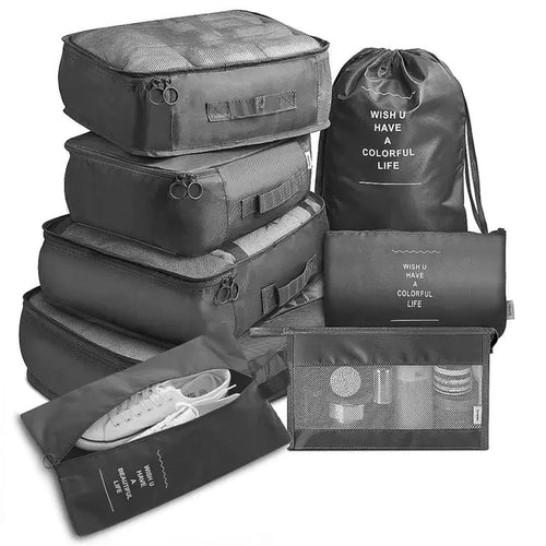 Load image into Gallery viewer, 8 Pieces Large Capacity Luggage Storage Bags
