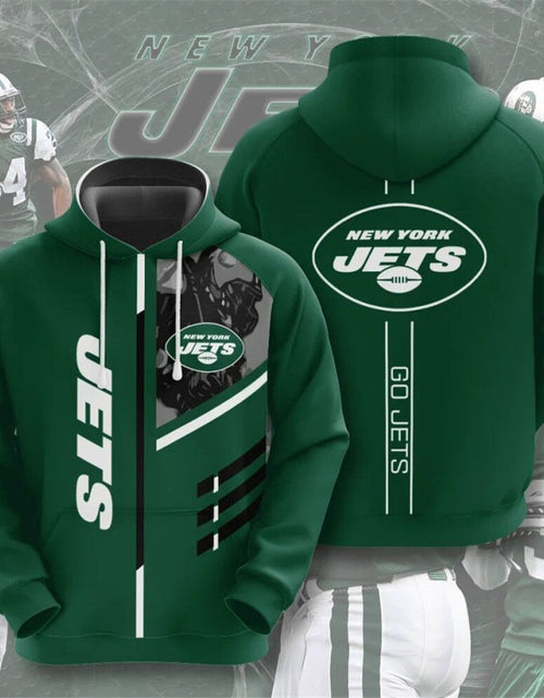 Load image into Gallery viewer, Men's NFL 3D Digital Print Hoodie - Loose Fit
