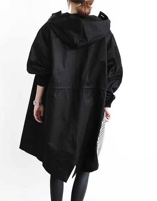 Load image into Gallery viewer, Oversized Women's Korean Style Slim Windbreaker
