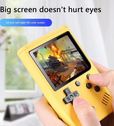 ALLOYSEED 500 Games Retro Handheld Console: Portable Gaming for Kids