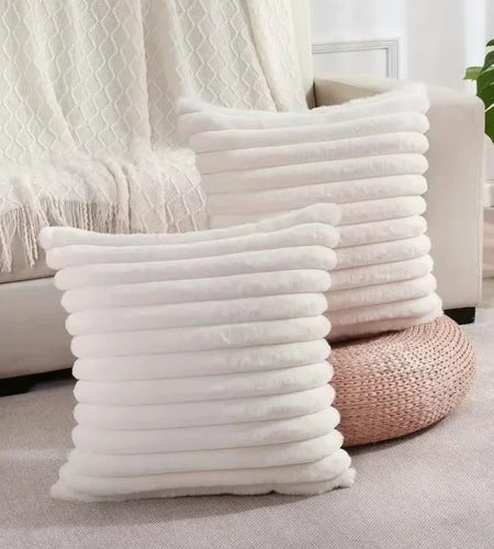 Rabbit Fur Pillowcase