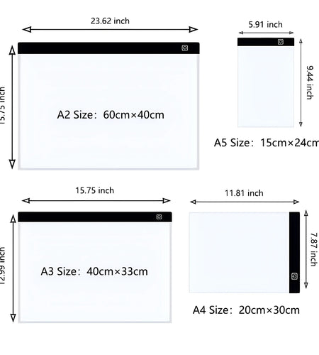 Dimmable LED Drawing Pad: Creative Kids' Gift