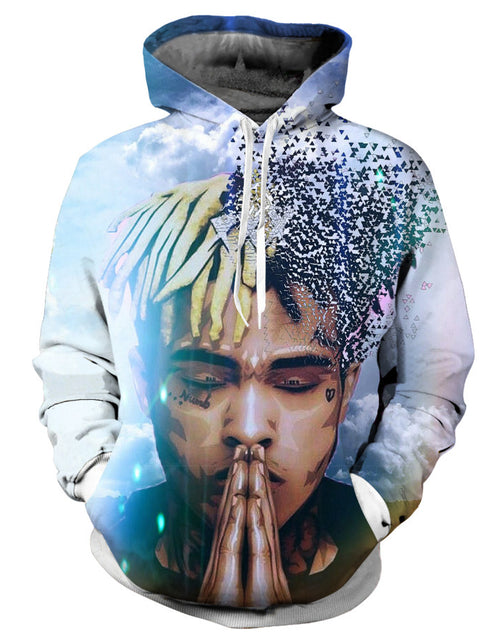 Load image into Gallery viewer, XXXTentacion 3D Digital Print Hoodie - Casual Loose Fit
