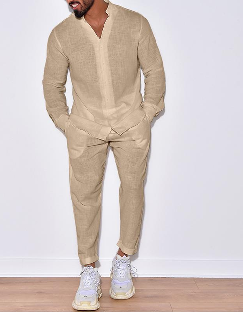 Load image into Gallery viewer, Men's Linen Outfit (One Set)
