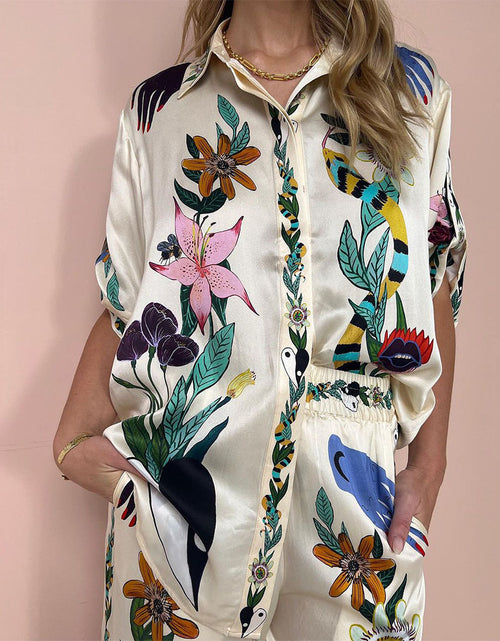 Load image into Gallery viewer, 2023 Autumn Casual Printed Two-Piece Women's Set
