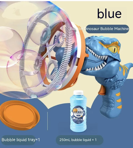 Handheld Dinosaur Bubble Blower Toy