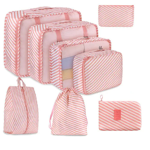 Load image into Gallery viewer, 8 Pieces Large Capacity Luggage Storage Bags
