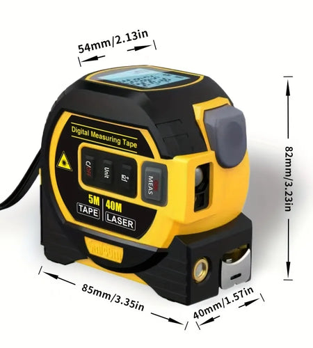 Laser Range Finder High Precision Distance Measuring Ruler Infrared Laser Tape Portable Range