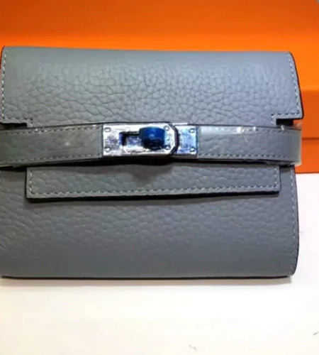 Compact Leather Wallet