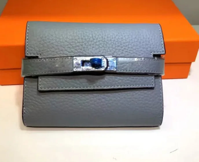 Compact Leather Wallet