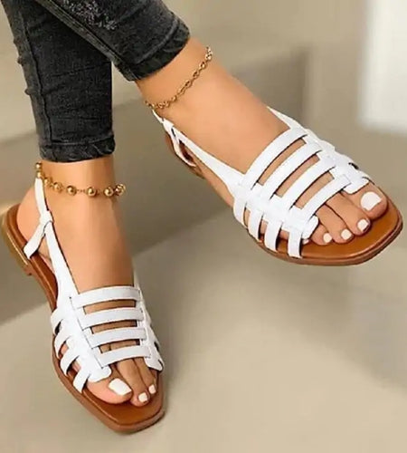 Hollow Roman Flat Sandals
