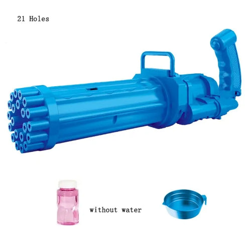 Load image into Gallery viewer, Large Gatling Bubble Gun Kids Toys
