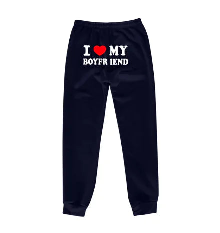 High Elastic Waist Sweatpants