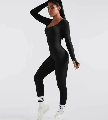 Long Sleeve Jumpsuit