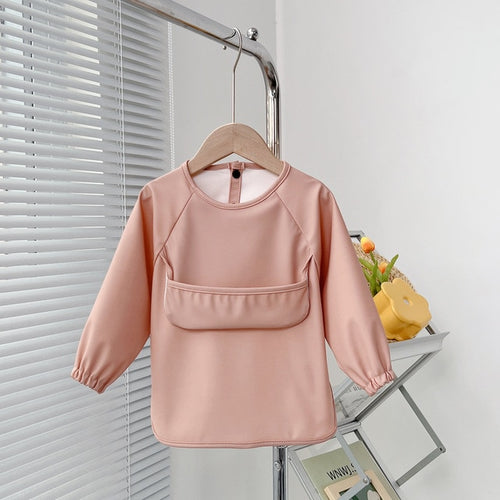 Load image into Gallery viewer, Cute Baby Bibs Toddler Long Sleeve Apron
