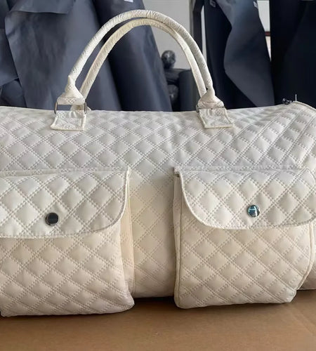 Luggage Bag with Shoe & Coat Storage