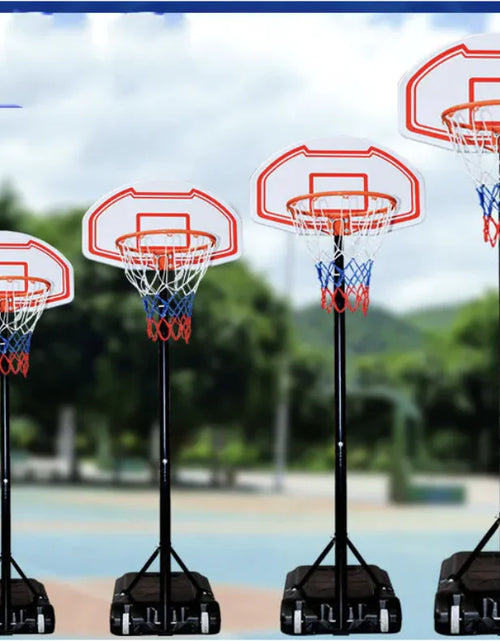 Load image into Gallery viewer, Adjustable Outdoor Basketball Hoop for Teens and Kids
