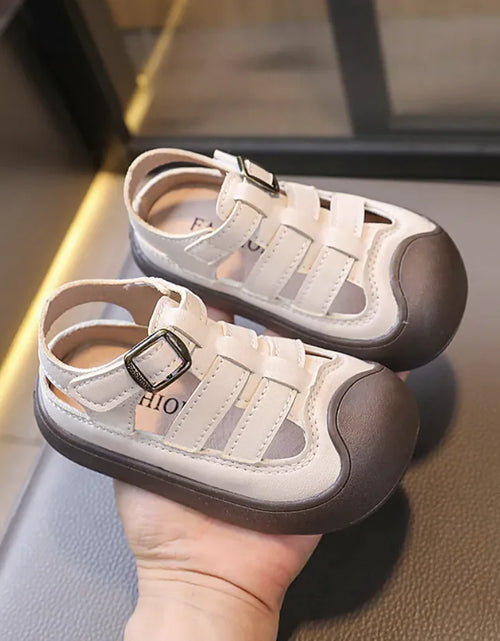 Load image into Gallery viewer, Boys' Summer Hollow Out Anti-Kick Beach Shoes
