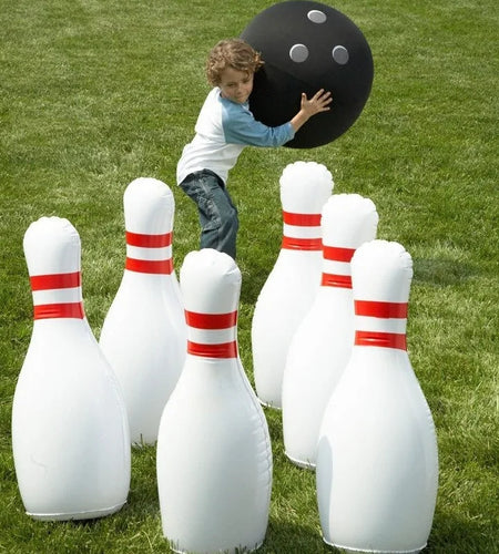 Giant Inflatable Bowling Set for Kids