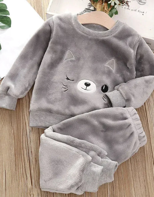 Load image into Gallery viewer, SnuggleBuds™ Two-Piece Pajamas for Babies &amp; Kids – Soft &amp; Cozy Sleepwear
