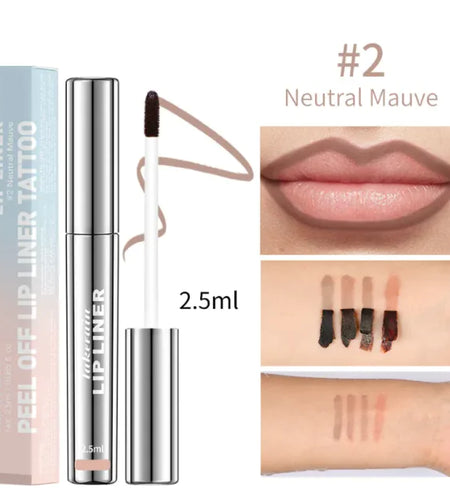 Matte Finish No Stain Cup Hook Line Lipstick