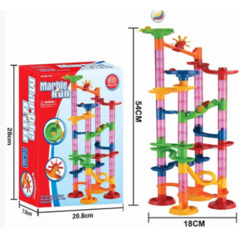 3D Maze Puzzle Track Building Blocks Toy for Kids