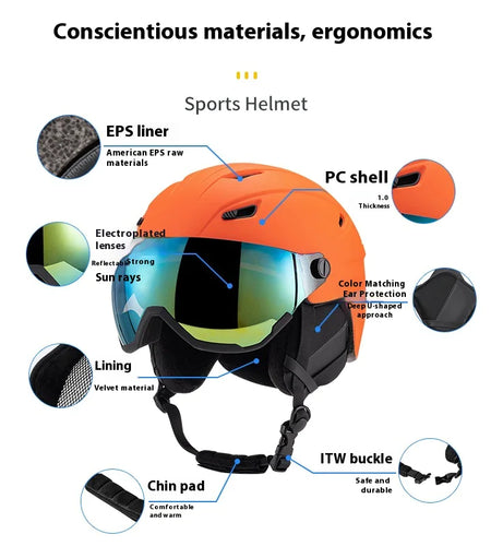 Unisex Ski Helmet Cover