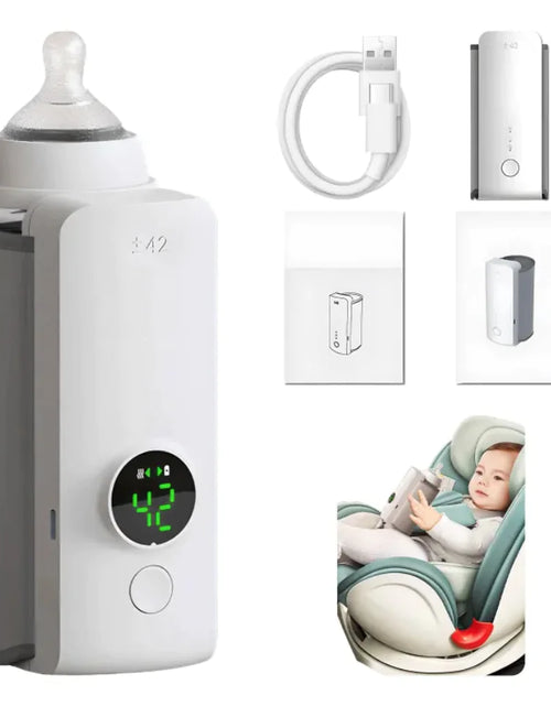 Load image into Gallery viewer, Portable Wireless Baby Bottle Warmer
