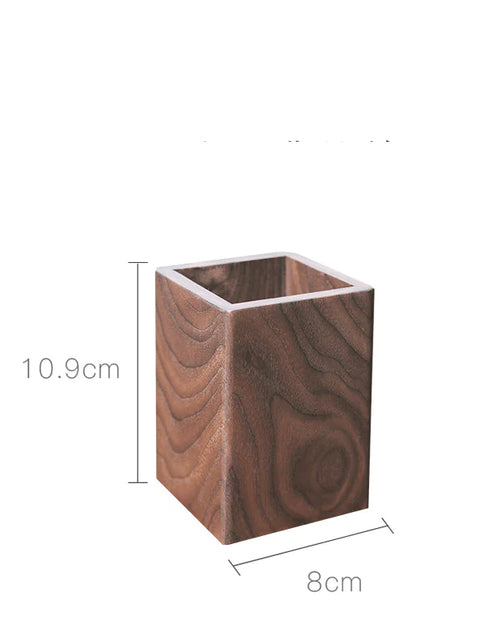 Load image into Gallery viewer, Wooden Desk Organizer Set
