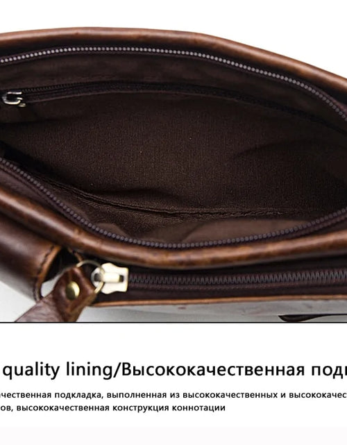 Load image into Gallery viewer, Men&#39;s Waist Genuine Leather Bag
