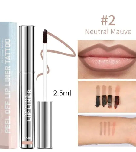 Matte Finish No Stain On Cup Hook Line Lip Liner