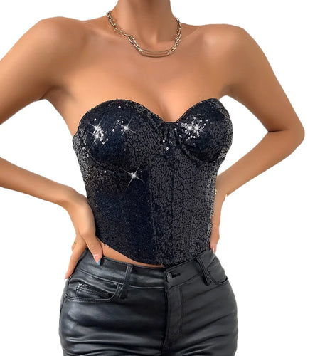 Glitter Tank Top for Women