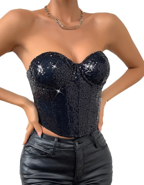 Load image into Gallery viewer, Glitter Tank Top for Women
