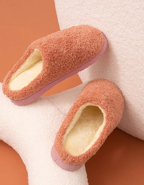 Load image into Gallery viewer, BASIC Fur Indoor Non Slip Slippers
