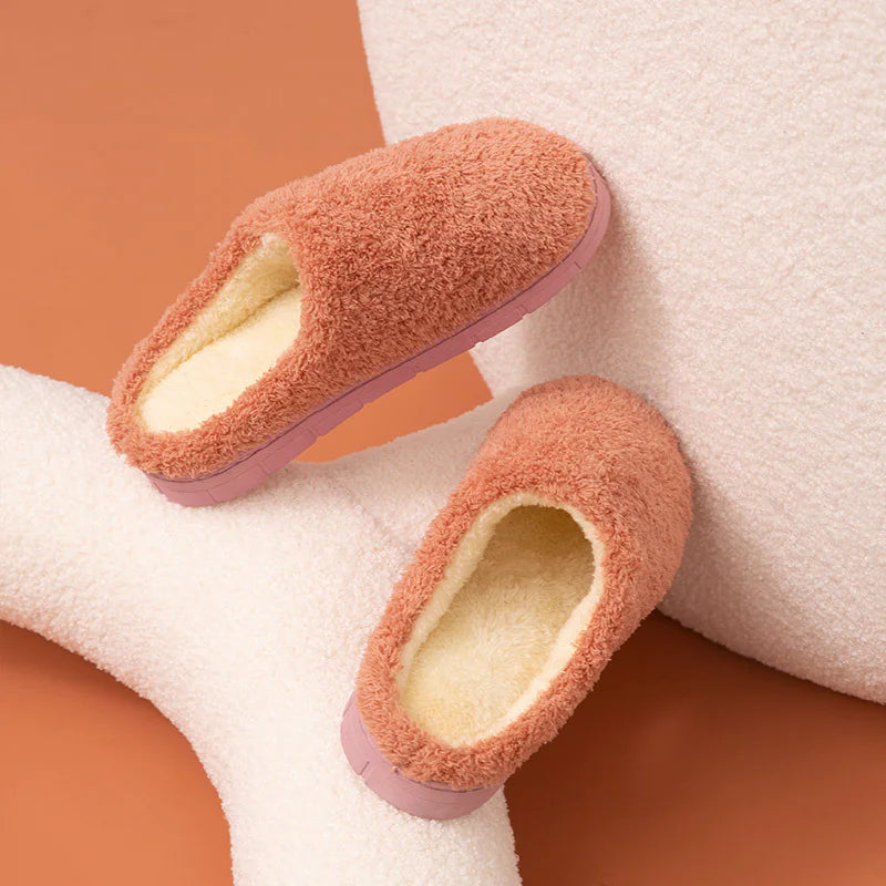 BASIC Fur Indoor Non Slip Slippers