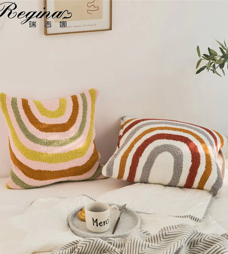 Bohemian Microfiber Cushion Cover