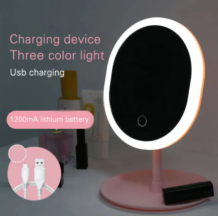 Touch-Switch Beauty Mirror