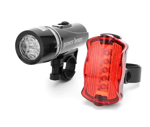 Load image into Gallery viewer, Super Bright with 5 LED Bike Headlight
