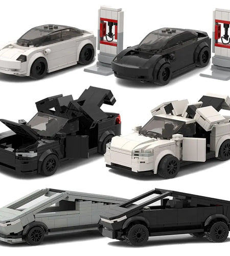 Vehicle Bricks Toys Gifts For Kids Boy