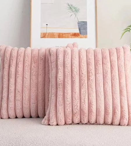 Rabbit Fur Pillowcase