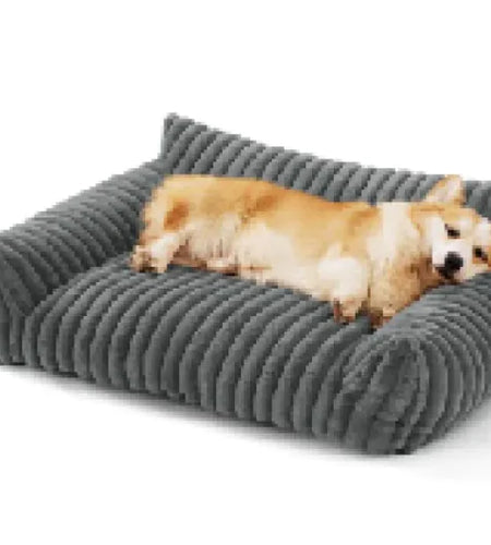 Large Washable Fluffy Orthopedic Soft Dog Pillow Dog Sofa Bed-Snoozy Dream