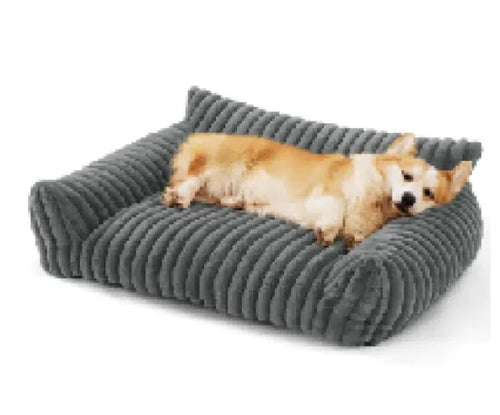 Load image into Gallery viewer, Large Washable Fluffy Orthopedic Soft Dog Pillow Dog Sofa Bed-Snoozy Dream
