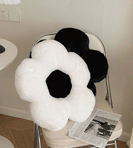 Flower Plush Pillow Cushion