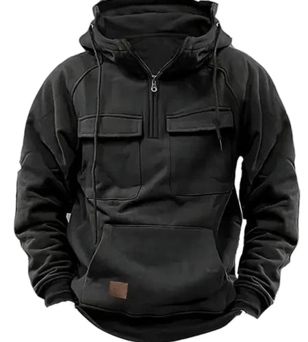 Fall Winter Hooded Young Men's Workwear
