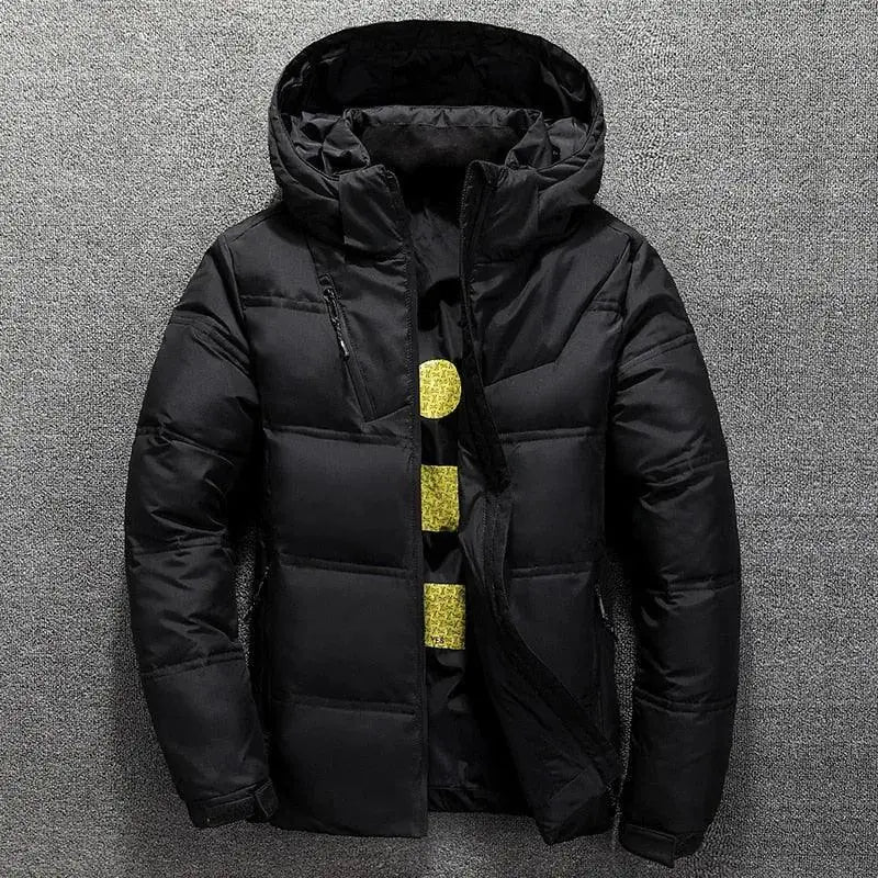 Men's White Duck Down Jacket