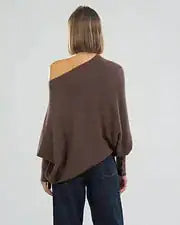 Load image into Gallery viewer, Off Shoulder Draped Jumper
