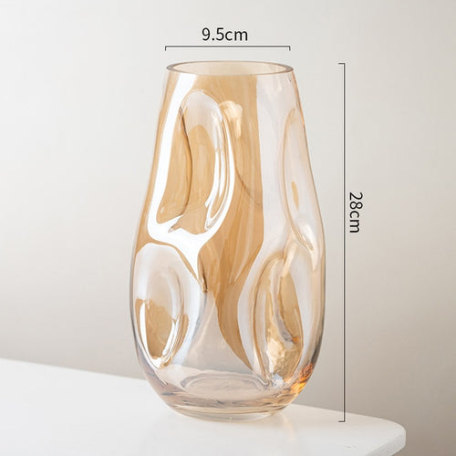 Load image into Gallery viewer, Modern Minimalist Stained Glass Vase
