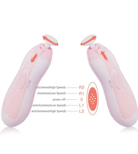 Electric Baby Nail Trimmer Set for Kids