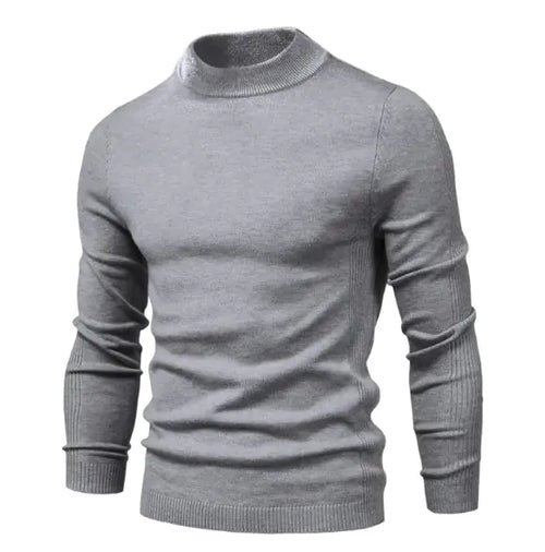 Load image into Gallery viewer, Mid Neck And Slim Trim Sweater
